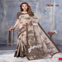 Premier Saravani Vol-21 Wholesale Pure Cotton Printed Indian Sarees