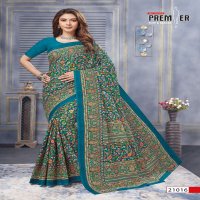 Premier Saravani Vol-21 Wholesale Pure Cotton Printed Indian Sarees