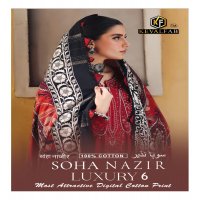 Keval Fab Soha Nazir Luxury Vol-6 Wholesale Karachi Print Dress Material