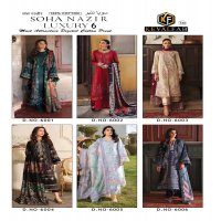 Keval Fab Soha Nazir Luxury Vol-6 Wholesale Karachi Print Dress Material
