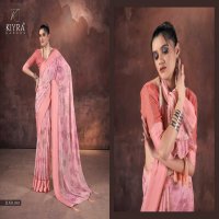 falak by kiyra saree unique dull moss trendy saree with latkan