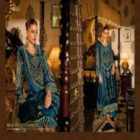 dupika by ibiza winter special embroidery viscose velvet designer suits