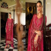 dupika by ibiza winter special embroidery viscose velvet designer suits