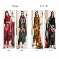 treasure by glossy Simar digital print viscose pashmina winter wear salwar suits