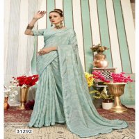 darpita by vallabhi prints unique print georgette saree for women