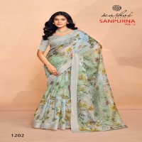 Kashvi Sanpurna Vol-12 Wholesale Sonakshi Patta Ethnic Sarees