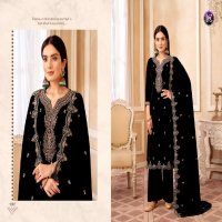 Kala Fashion Sachi Vol-1 Wholesale Velvet Fabrics Winter Suits