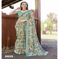 Vallabhi Indrakshi Wholesale Georgette With Swaroski Work Sarees