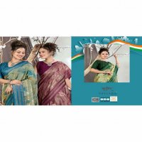 Vallabhi Hemakshi Wholesale Brasso With Swaroski Work Sarees