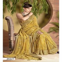 Vallabhi Gaura Wholesale Georgette With Swaroski Work Sarees