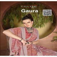 Vallabhi Gaura Wholesale Georgette With Swaroski Work Sarees