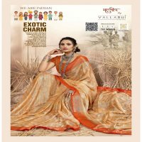 Vallabhi Evani Wholesale Brasso With Swaroski Work Sarees