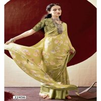 Vallabhi Devyosha Wholesale Brasso With Floral Print Sarees