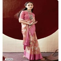 Vallabhi Devyosha Wholesale Brasso With Floral Print Sarees