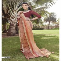 Vallabhi Arunya Wholesale Brasso Print Indian Sarees