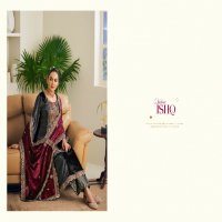 Glossy Simar Velvet Ishq Wholesale Pure Viscose Velvet  Embroidery Work Winter Suits