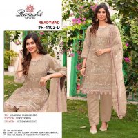 Ramsha R-1102 Wholesale Readymade Indian Pakistani Salwar Suits