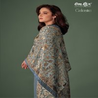 Omtex Celestic Wholesale Pure Pashmina With Hand Work Winter Suits