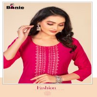 Bonie Sajni Wholesale Fancy Fabrics Long Kurtis