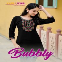 BUBBLY VOL 14 BY TIPS AND TOPS FANCY UNIQUE PATTERNS WESTERN SHORT TOPS CATALOG