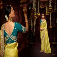 prasang 341-351 by kimora banarasi kanjivaram wedding wear saree