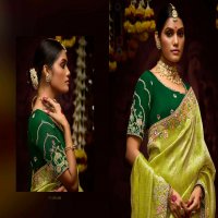 prasang 341-351 by kimora banarasi kanjivaram wedding wear saree