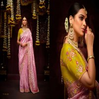 prasang 341-351 by kimora banarasi kanjivaram wedding wear saree