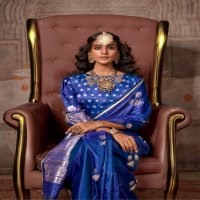 Rajtex Kanthkala Pichwai Wholesale Pure Satin Handloom Ethnic Sarees