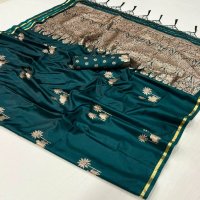 Rajtex Kanthkala Pichwai Wholesale Pure Satin Handloom Ethnic Sarees