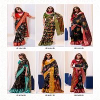 SR Sarees Vamika Wholesale Black Mess Melo Ethnic Indian Sarees