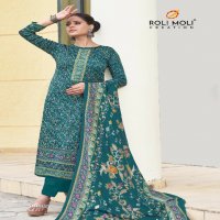 Roli Moli Eraya Wholesale Pashmina Fabrics Winter Salwar Suits