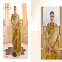 joh rivaaj jarokha exclusive soft silk saree with lucknowi work blouse