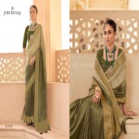 joh rivaaj jarokha exclusive soft silk saree with lucknowi work blouse
