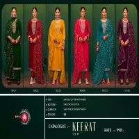 keerat vol 9 by triple aaa jam silk cotton unique style ladies suits