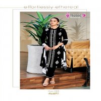 Mystic 9 Rajwadi Vol-1 Wholesale Reyon Lucknowi Style Readymade Suits