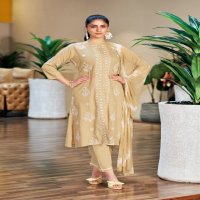 Mystic 9 Rajwadi Vol-1 Wholesale Reyon Lucknowi Style Readymade Suits