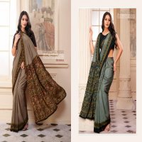 Sushma Gala Festival Wholesale Printed Crepe Sarees