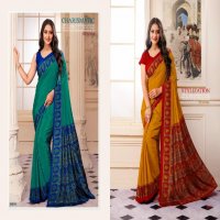 Sushma Gala Festival Wholesale Printed Crepe Sarees