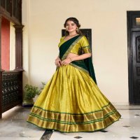 LNB Akshara 2050 Wholesale Paithani artistry on Cotton Silk Lehenga Collection