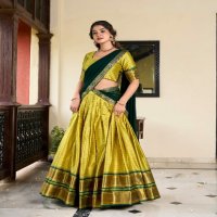 LNB Akshara 2050 Wholesale Paithani artistry on Cotton Silk Lehenga Collection