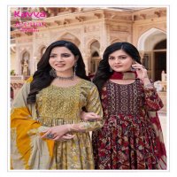 zeenat vol 24 by kavya nayra cut capsule print readymade trendy suits