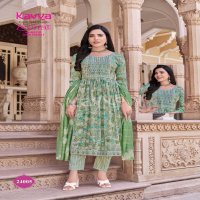 zeenat vol 24 by kavya nayra cut capsule print readymade trendy suits