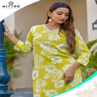 sulekha by mittoo unique style print rayon readymade kurti with pant