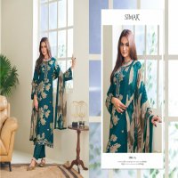 glossy Simar heeriya viscose pashmina winter special dress material exports