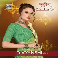 Vallabhi Divyanshi Vol-9 Wholesale Fancy Swarovski Work Sarees