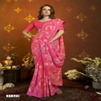 Vallabhi Vilokita Vol-4 Wholesale Abstract Print Georgette Fabrics Sarees