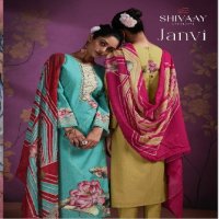 Shivaay Janvi Wholesale Pure Lawn Cotton With Work Salwar Suits