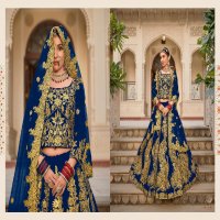 Senhora Riwayat Vol-2 3075 Colour Wholesale Velvet Designer Lehengas Choli