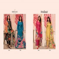 Shivaay Andaaz Wholesale Pure Muslin With Dalicate Handwork Salwar Suits