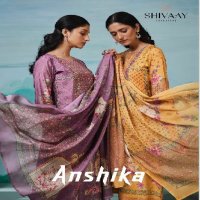 Shivaay Anshika Wholesale Pure Simar Muslin With Work Salwar Suits